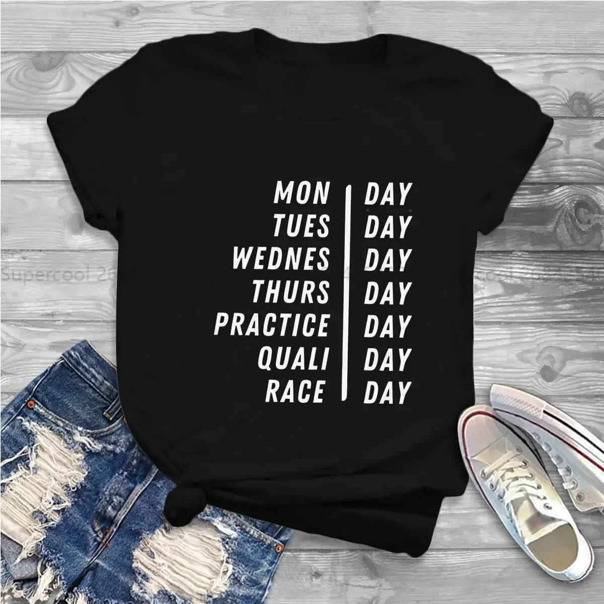 👕 T-shirt Femme F1 "Competition Week"