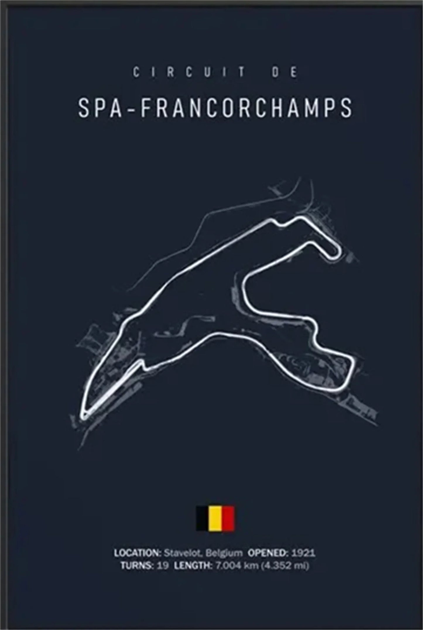 🏁 Plaque Métal Vintage Formule 1 – Déco Murale Rétro en Aluminium