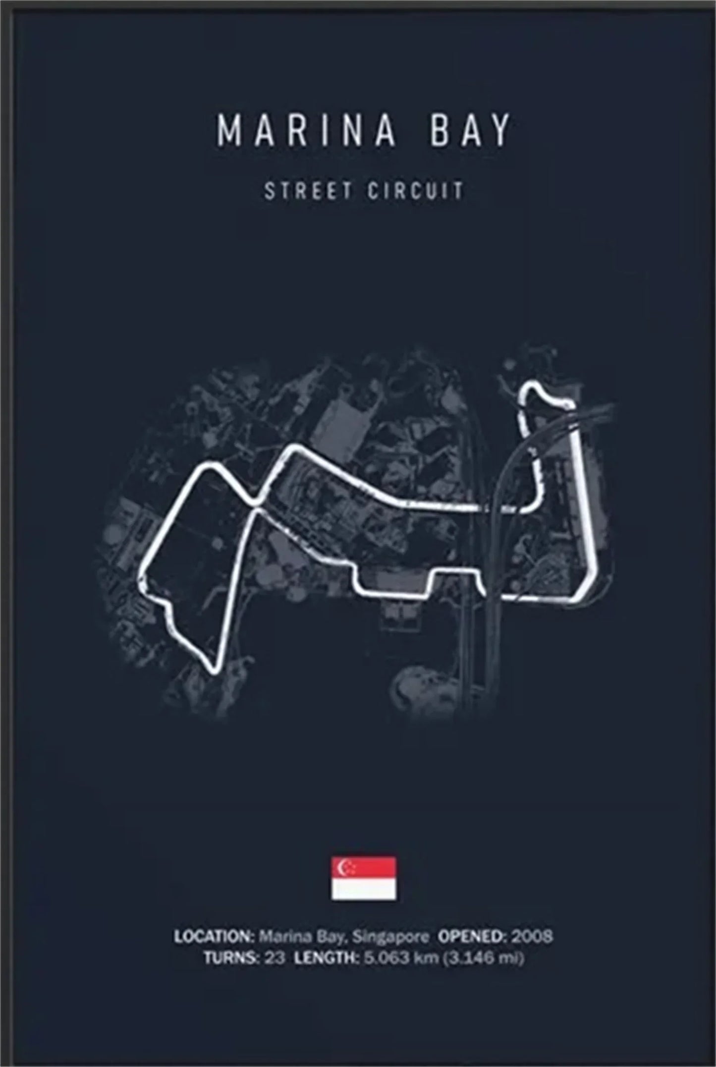 🏁 Plaque Métal Vintage Formule 1 – Déco Murale Rétro en Aluminium