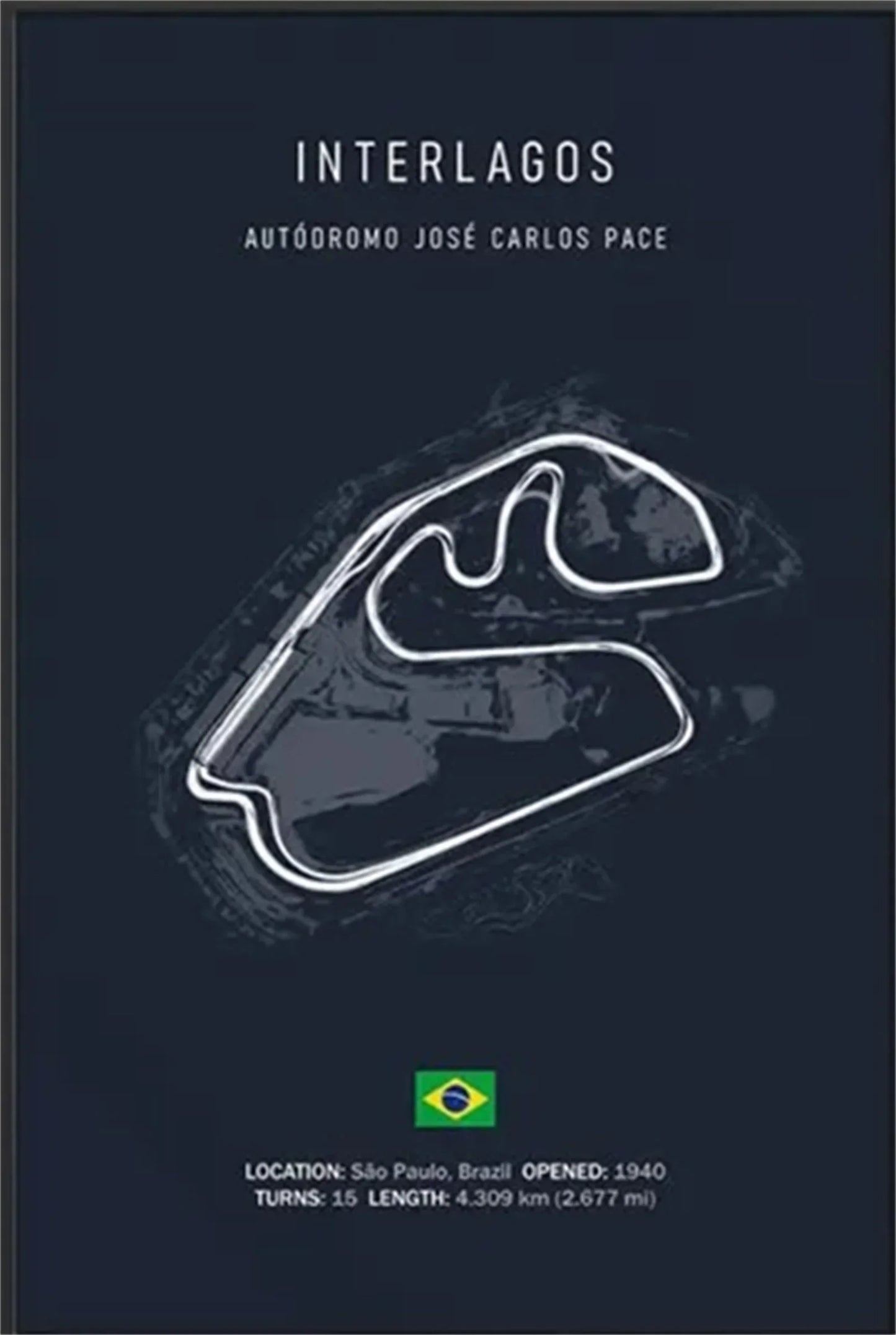 🏁 Plaque Métal Vintage Formule 1 – Déco Murale Rétro en Aluminium