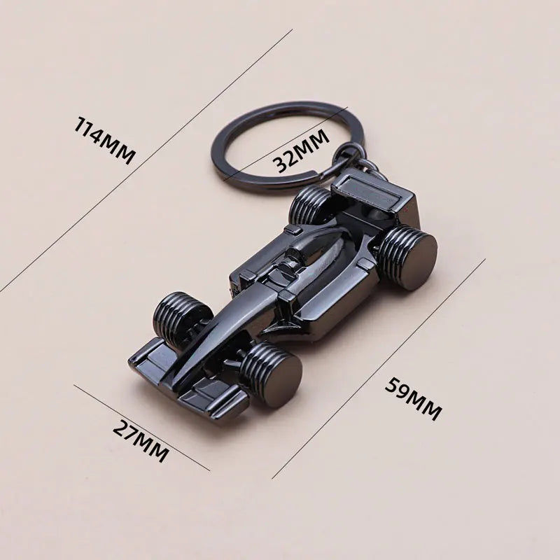 🏎️ Porte-clés Formule 1 Miniature en Métal