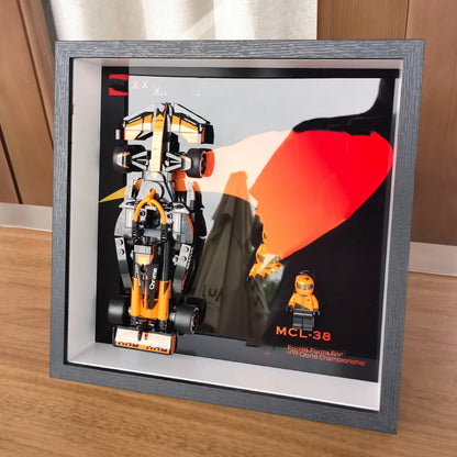 🖼️ Cadre d’Exposition Murale pour LEGO® Speed Champions – F1® Collector Display