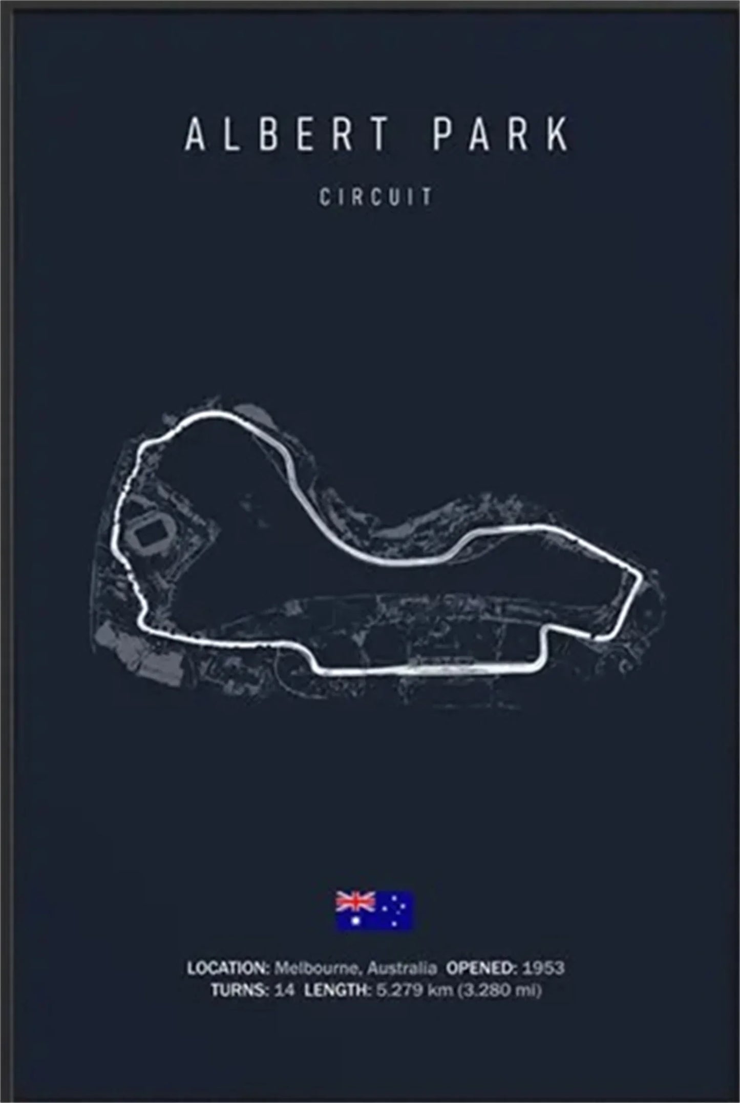 🏁 Plaque Métal Vintage Formule 1 – Déco Murale Rétro en Aluminium