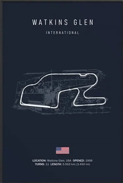 🏁 Plaque Métal Vintage Formule 1 – Déco Murale Rétro en Aluminium