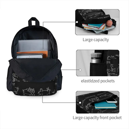 🎒 Sac à Dos aux motifs tracés des circuits de F1®