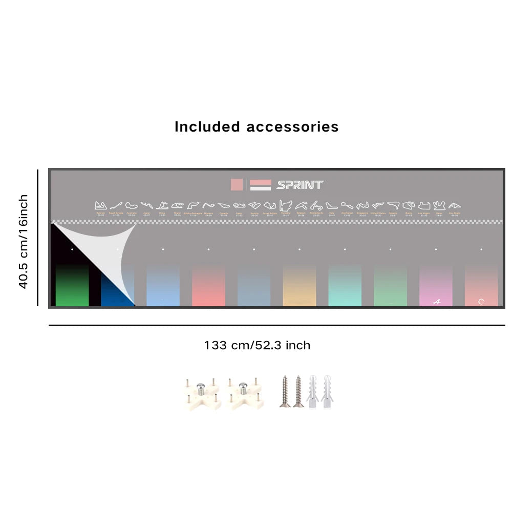 🖼️ Support Mural LEGO® Speed Champions – Présentoir F1 Collector pour Ultimate Formula 1