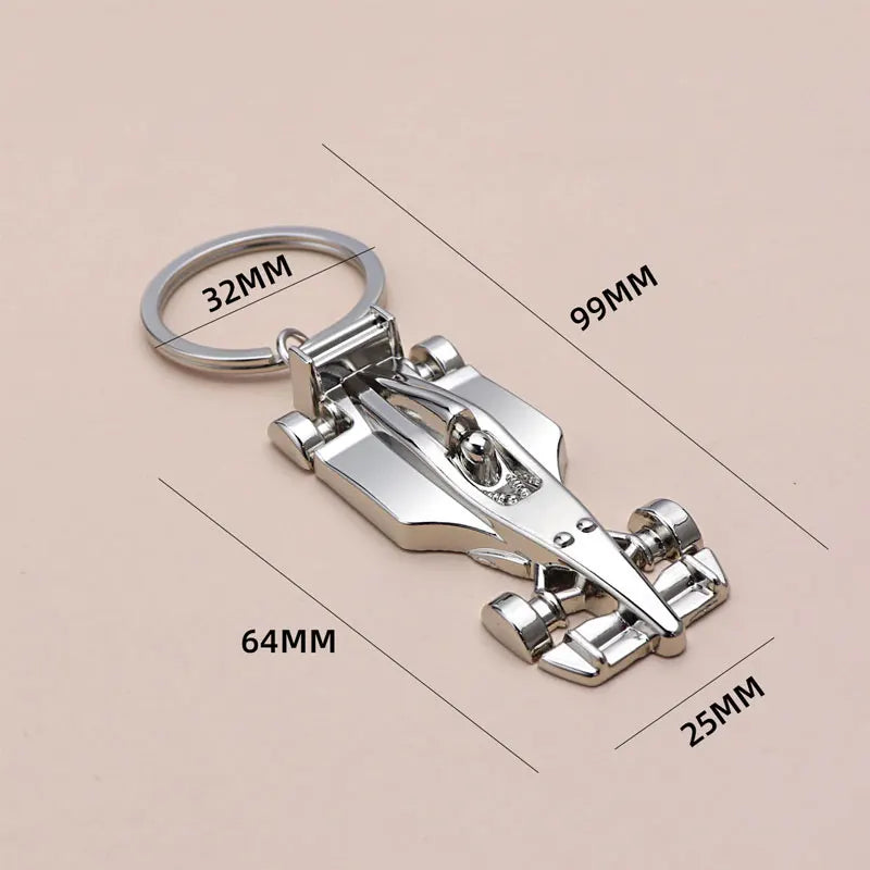 🏎️ Porte-clés Formule 1 Miniature en Métal