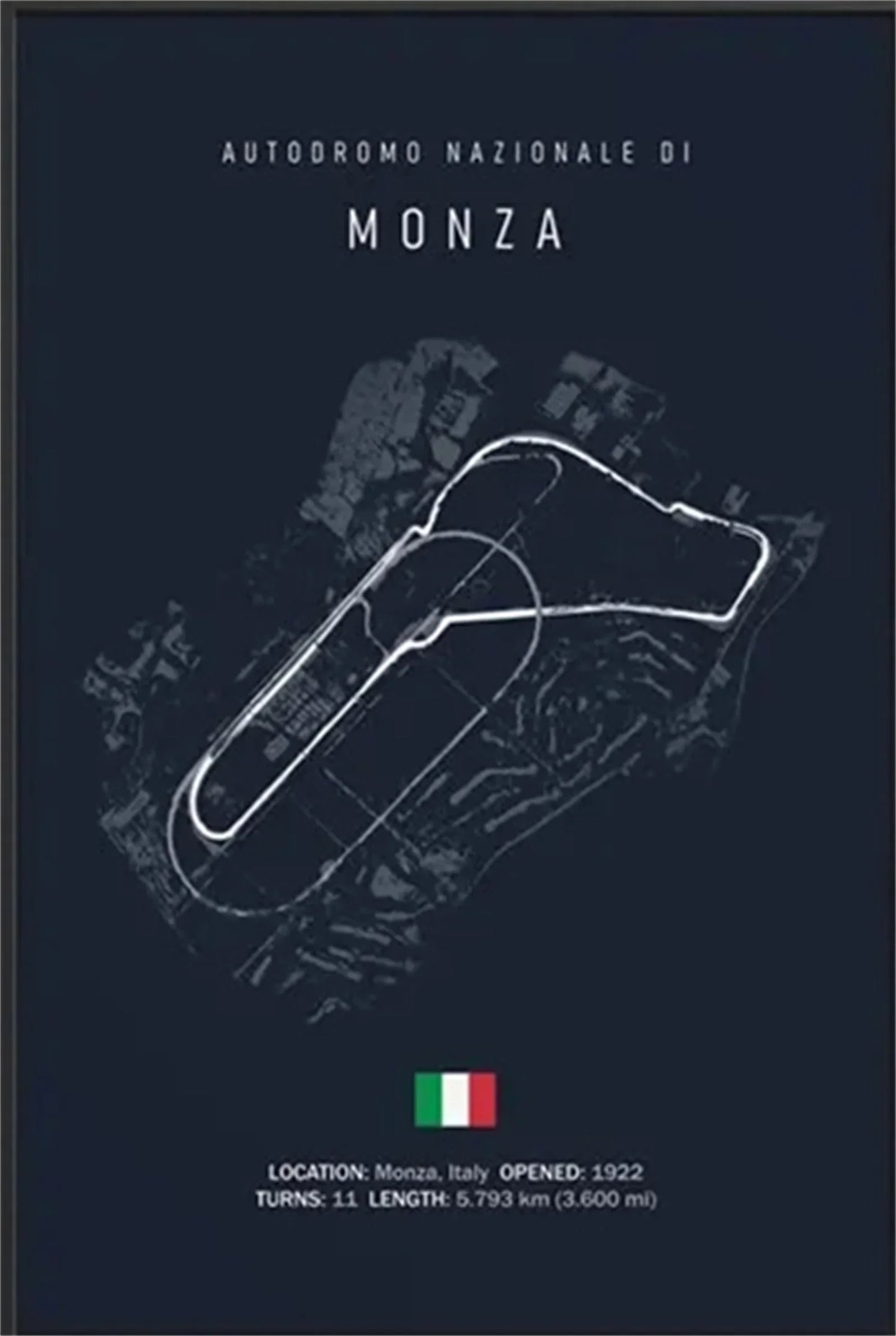 🏁 Plaque Métal Vintage Formule 1 – Déco Murale Rétro en Aluminium