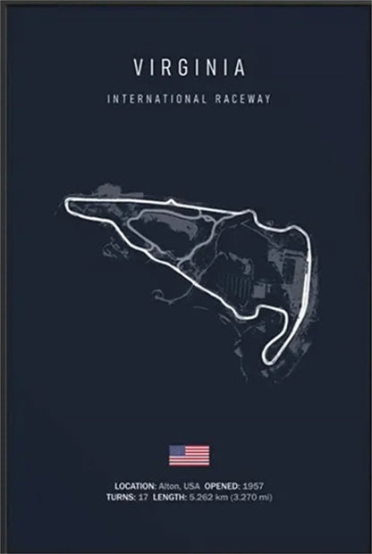 🏁 Plaque Métal Vintage Formule 1 – Déco Murale Rétro en Aluminium