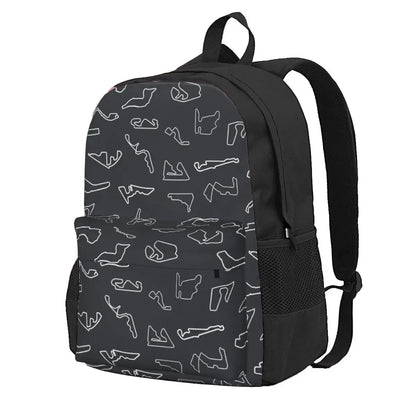🎒 Sac à Dos aux motifs tracés des circuits de F1®