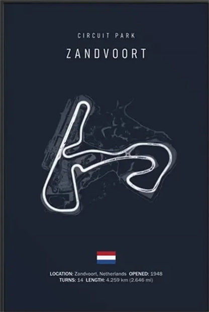 🏁 Plaque Métal Vintage Formule 1 – Déco Murale Rétro en Aluminium